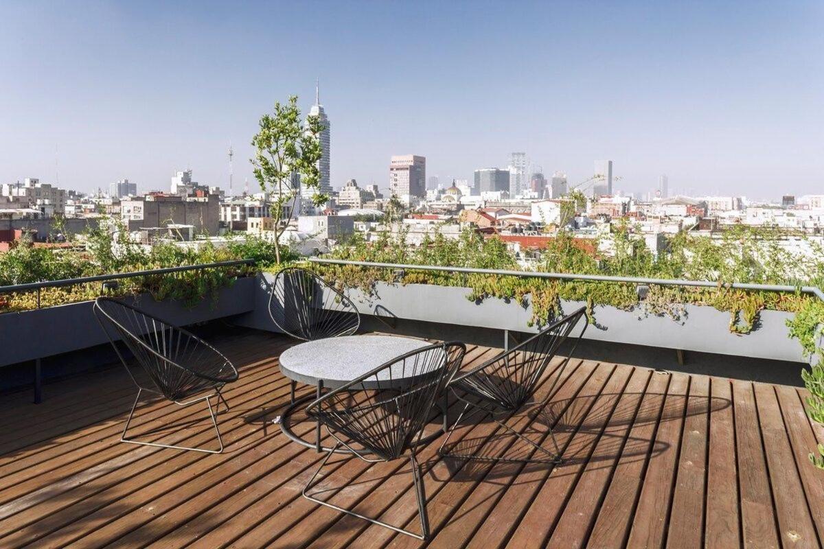 Exclusivo Loft A Pasos Del Zocalo No Lo Pierdas Apartment Kota Meksiko Bagian luar foto